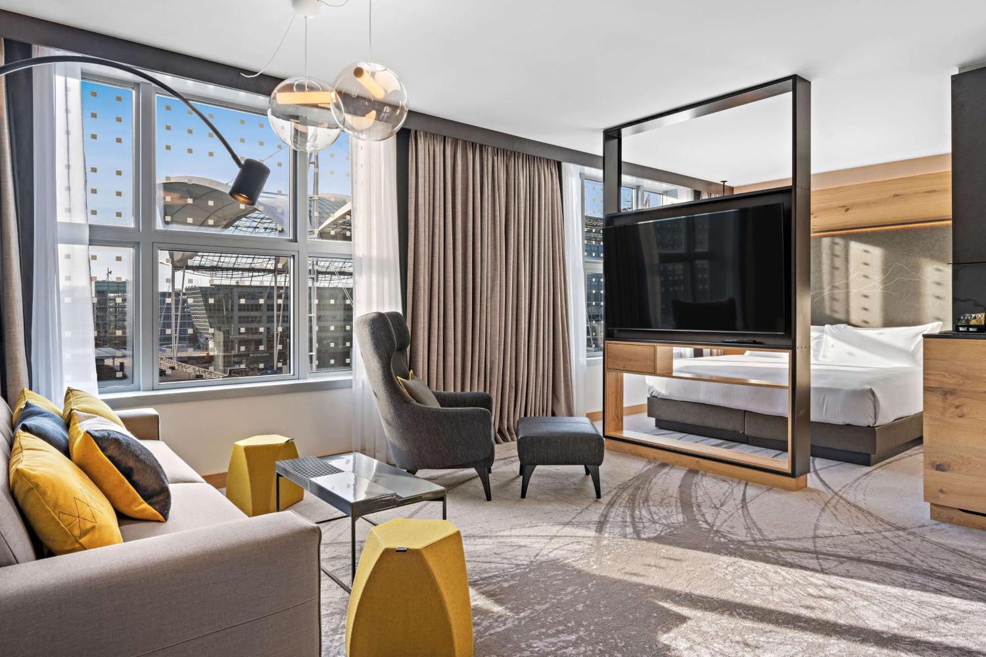 Отель Hilton Munich Airport Обердинг Экстерьер фото